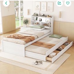 White Bed Fod Sale $350 