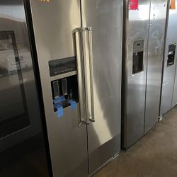 Kitchen Aid Stainless Steel Side By Side Refrigerator