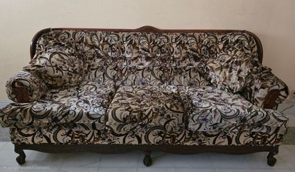 Vintage sofa and love seat