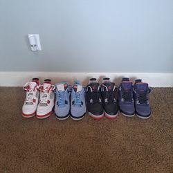 Jordan 4 ,5 and 6 Collection  Size 9.5