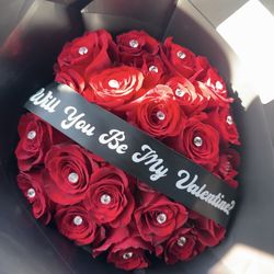 Ramo Buchon Flower Bouquet Valentines Day Bouquet 