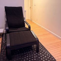 Easy Chair With Footrest 