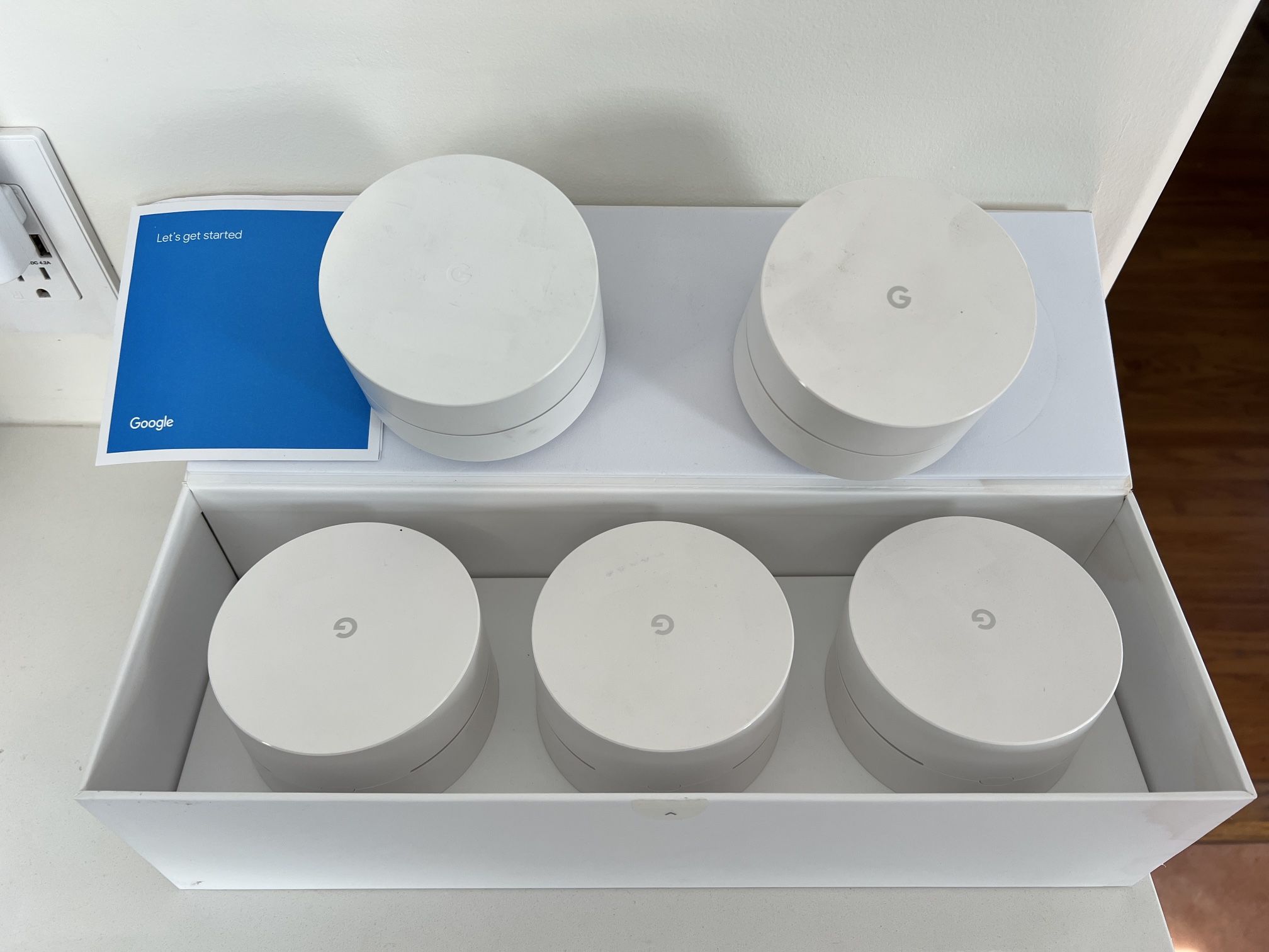 Google Mesh WiFi (5 Access Points)