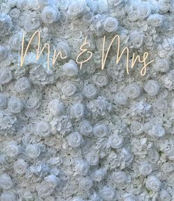Mr & Mrs Neon Sign