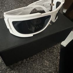 All White Versace Sunglasses 