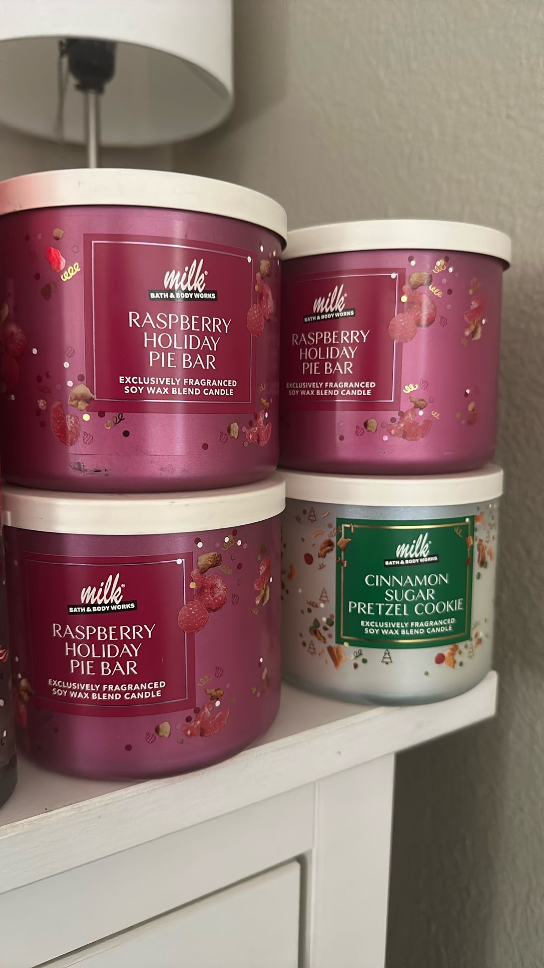 Milk, Bath & Body Works Candles 