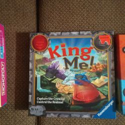 Ravensburger King Me Strategy Board Game Ages 8 & Up - A Fantastical Take On Classic Checkers