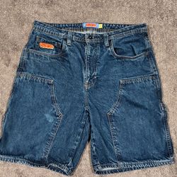 Dark Blue Empyer Shorts