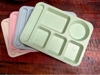 NEW EUODIA Wheat Straw Divided Plates