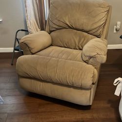 Brown Reclining Couch