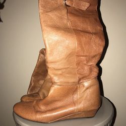 Nine West chestnut boots
