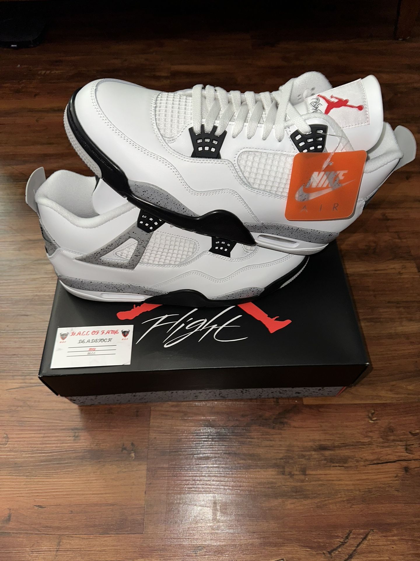 Jordan 4 Retro “White Cement”