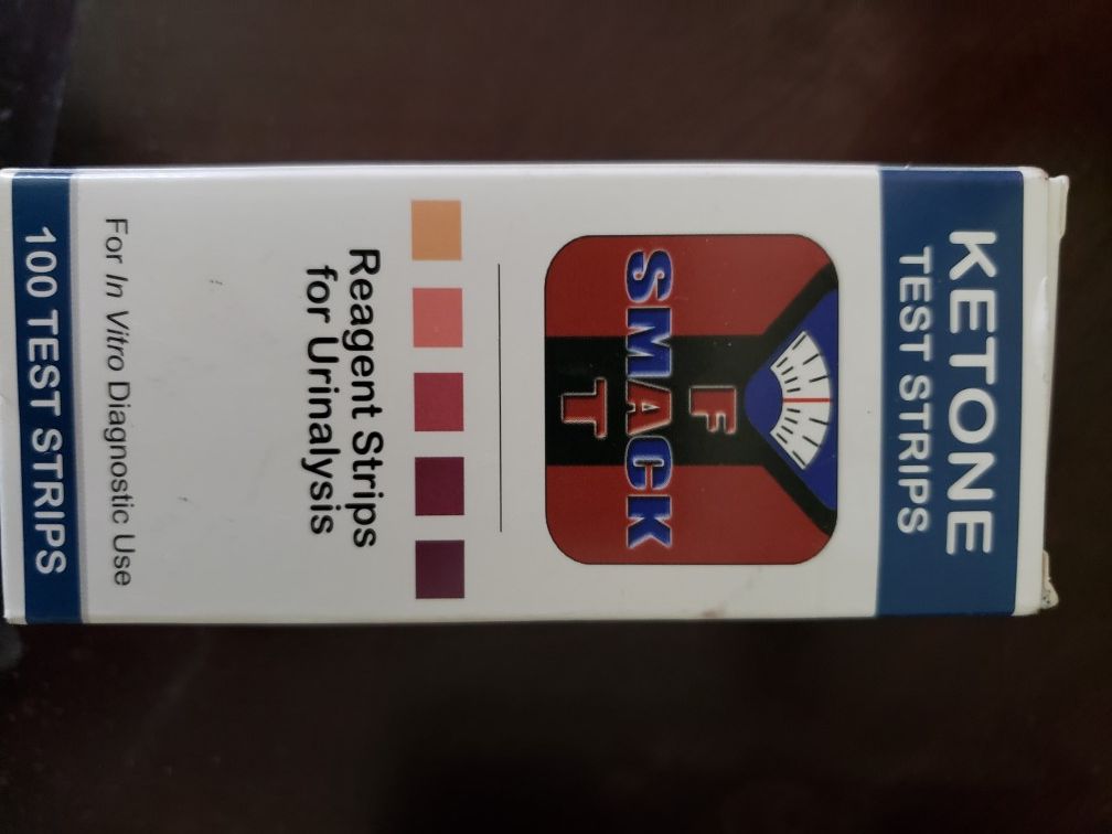 Fat smack keytone test strips