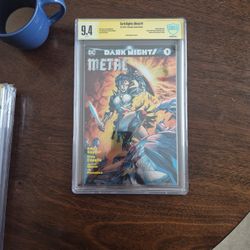 Dark Nights: Metal #1 Convention Exclusive Variant CBCS 9.4 Verified Signature  Jim Lee