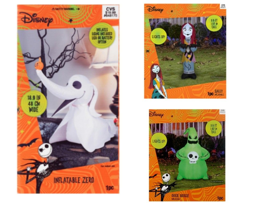 Nightmare Before Christmas Halloween Inflatable CVS 