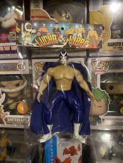Atlantis Wrestler Lucha Libre 7 in. (Mexican Toy) w/ cape