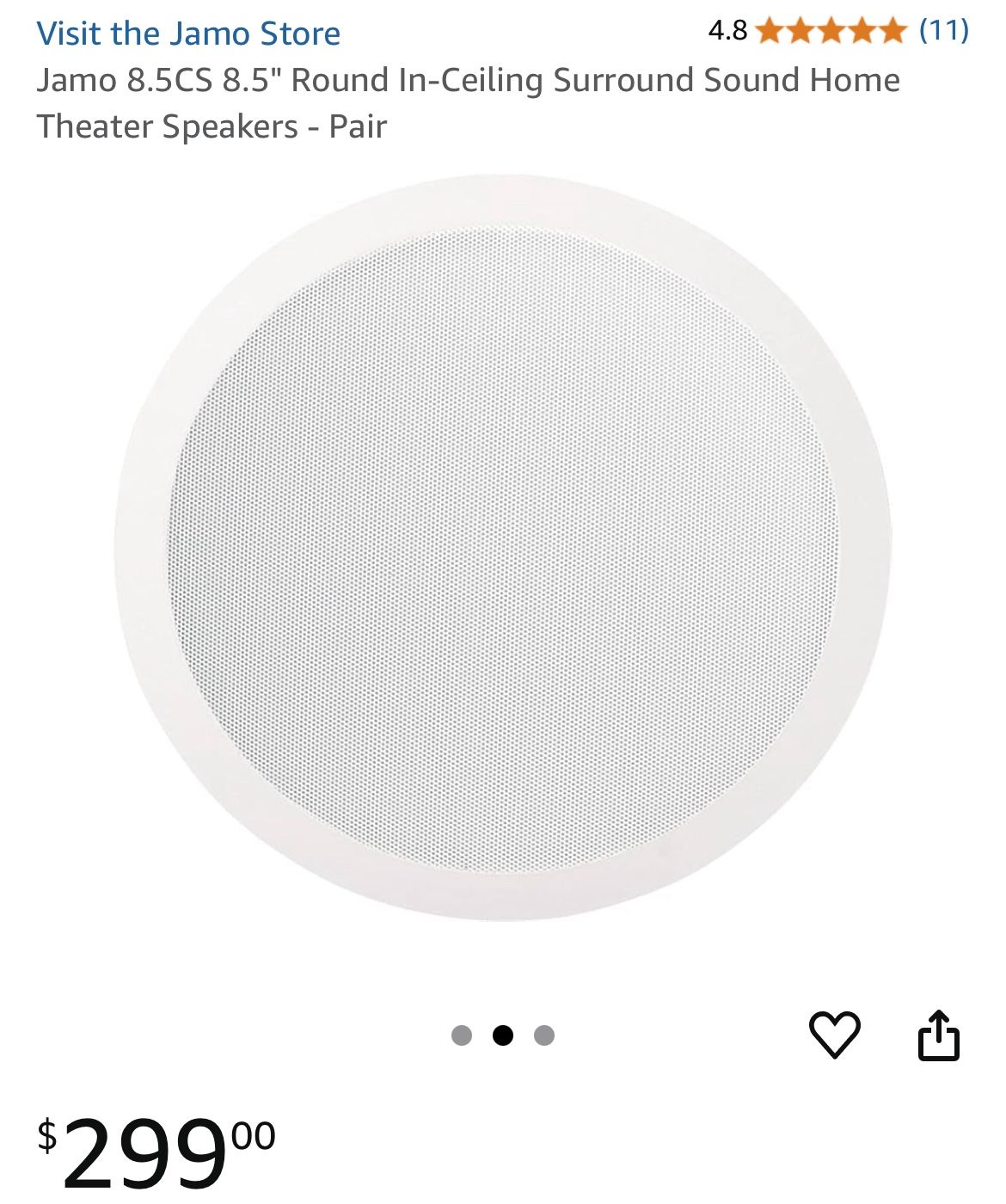 Jamo Home Speakers