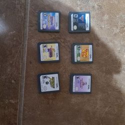6 Nintendo DS Games 