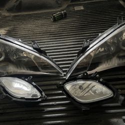 Genesis Coupe Headlights, Fog Lights, Side Mirrors 