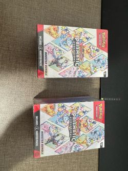 2 Prismatic Evolutions Booster Bundles