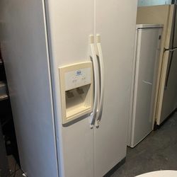 Refrigerator works great waterworks there’s no icemaker I sell them all the time