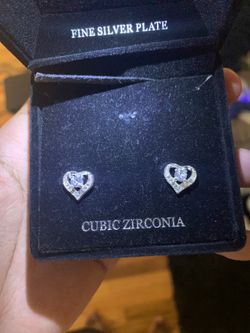 Heart Diamond Earrings