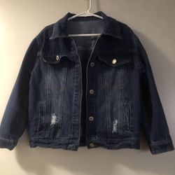 Girls SHEIN denim Jacket