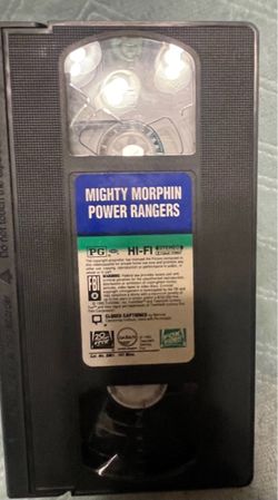 Vhs Power Rangers