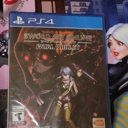 Sword Art Online Fatal Bullet (PlayStation 4) 🌊🌋🌊