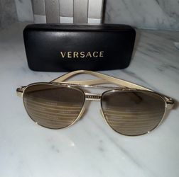 Gold Versace Sunglasse