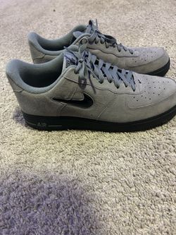 Nike Air Forces, Grey/Black, 12