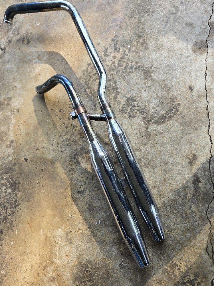 Harley Davidson Softtail Front Exhaust Pipe & Header