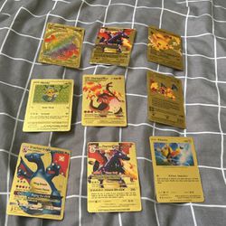 Golden Pokémon Cards 