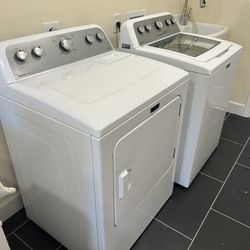 Maytag 4.3c Ft Washer & Dryer