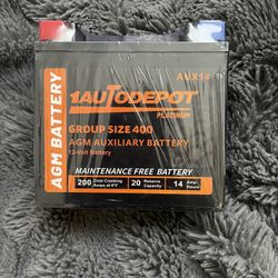 Brand New Autodepot Battery