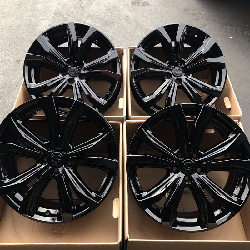20" oem Lexus RX350 factory wheels 20 inch gloss black rims for Sale in