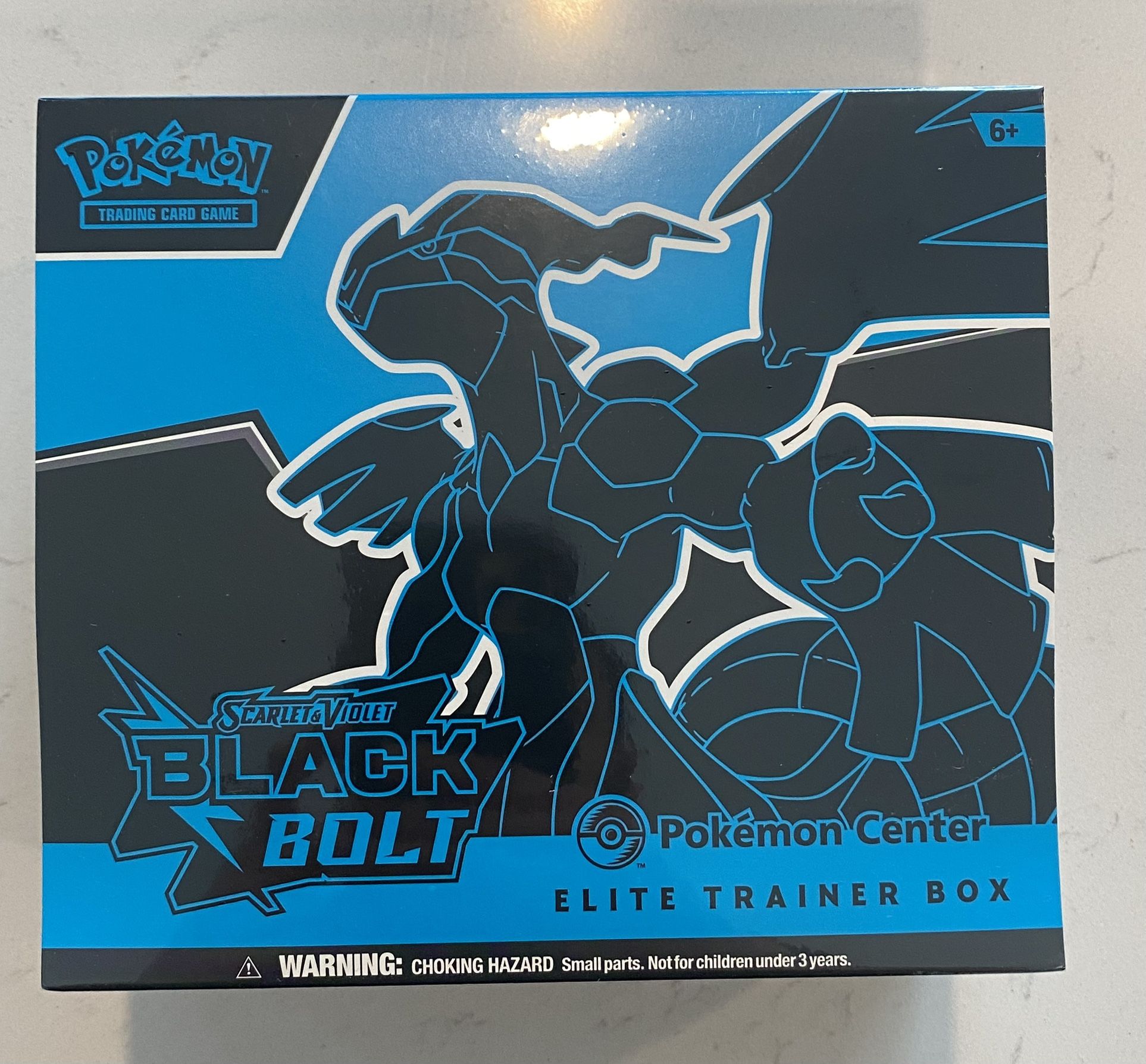 Black Bolt Pokemon Center Elite Trainer Box