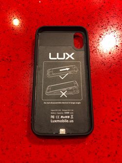 Lux iPhone battery case