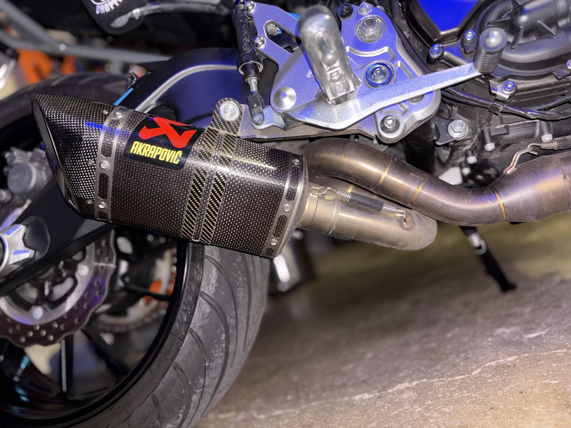 Fz07 Akrapovic Full System Exhaust 