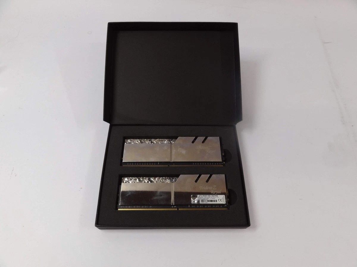 32GB G.SKILL Trident Z Royal 3600 DDR4 RAM