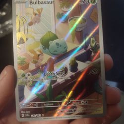 Bulbasaur illustration rare nm