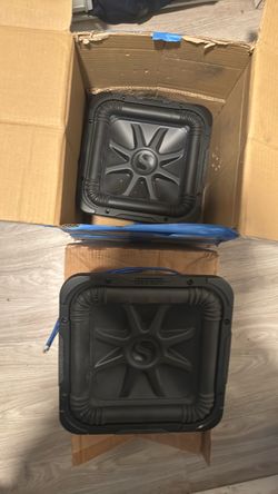 Kicker Solo-Baric L7 Subwoofers Pair