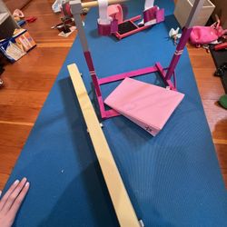 American Girl Doll Gymnastics Set