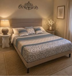 Queen bed