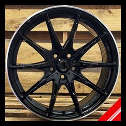 Brand New 17" WDIM-501-6
17X7.5 5X110 ET40 CB73.1 GLOSS BLACK / MACHINE LIP Wheels