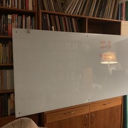 Large Glass Frameless Marker board 