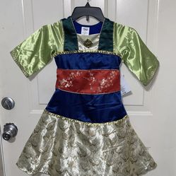 Disney ©️Mulan Costume Dress Puffy Tulle Hem Underskirt Sz 4 NWT Halloween . See the photos for condition. Feel free to shoot me any questions and I w