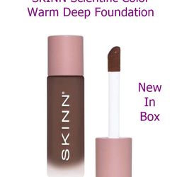 SKINN Scientific Color Warm Deep Foundation 