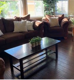 Living room couch set