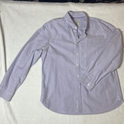 Men’s Jos. A. Bank 1905 Collection XL 100% cotton shirt Purple 